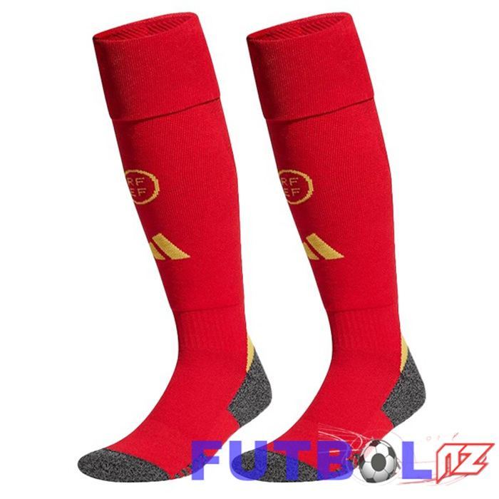 Calcetines De Futbol España Primera Rojo 2024/2025