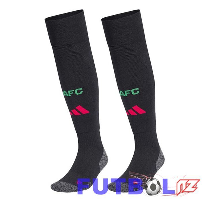 Calcetines De Futbol Arsenal Segunda Negro 2024/2025