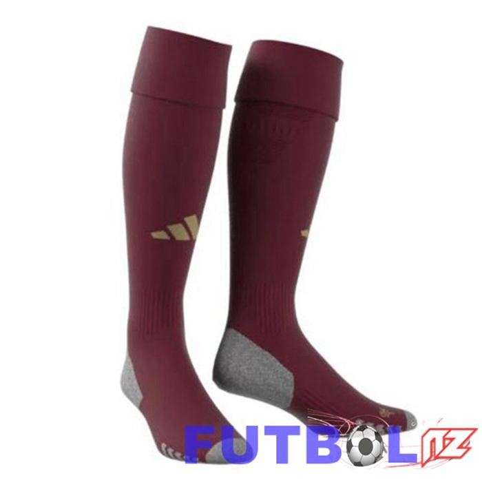 Calcetines De Futbol AS Roma Primera Rojo 2024/2025