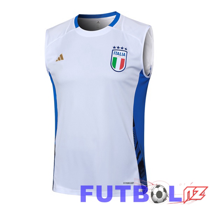 Chalecos Futbol Italia Blanco 2024/2025