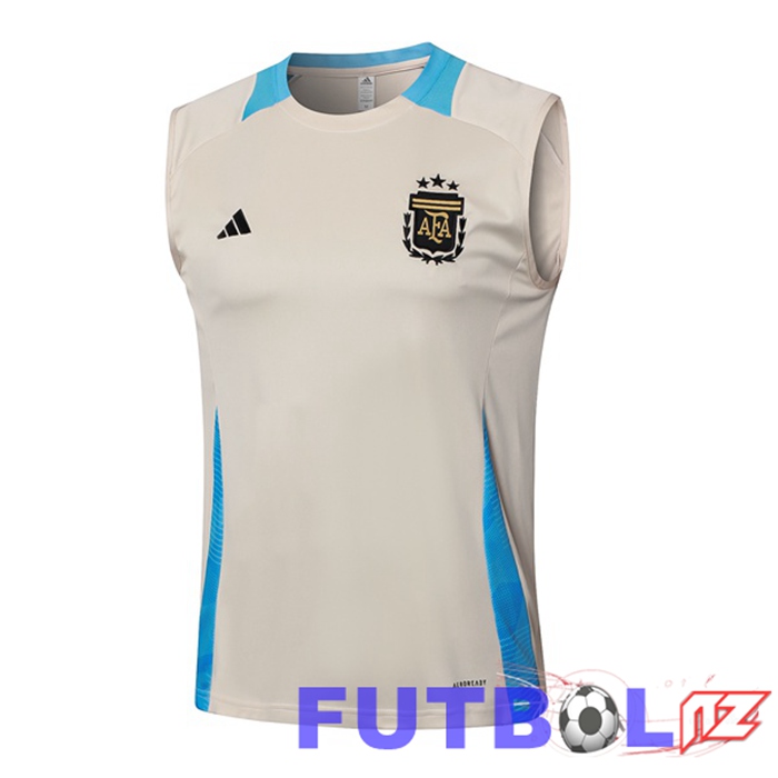 Chalecos Futbol Argentina Amarillo 2024/2025