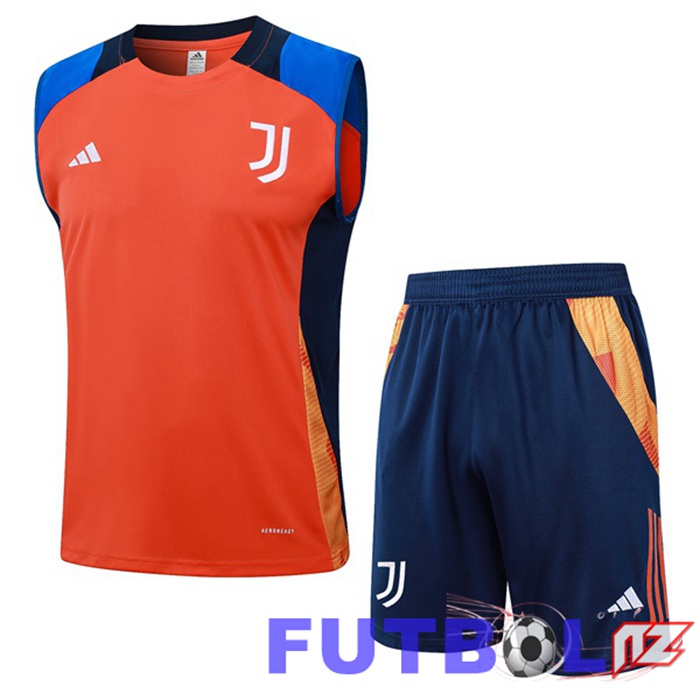 Gilet Juventus + Cortos Naranja 2024/2025