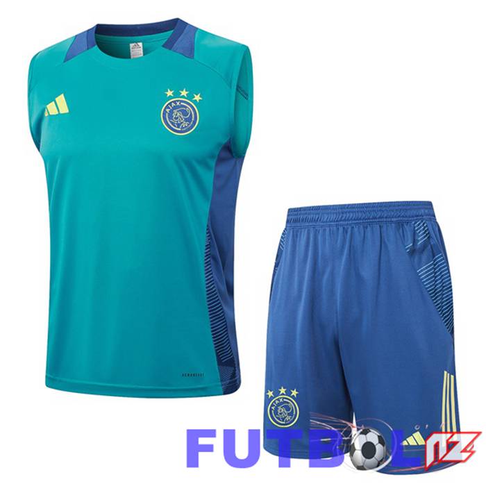 Gilet AFC Ajax + Cortos Azul 2024/2025
