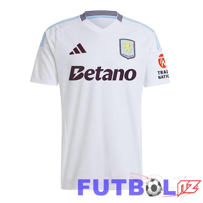 Camisetas De Futbol Aston Villa Segunda Blanco 2024/2025