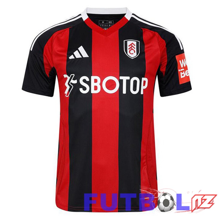 Camisetas De Futbol Fulham FC Segunda Rojo Negro 2024/2025