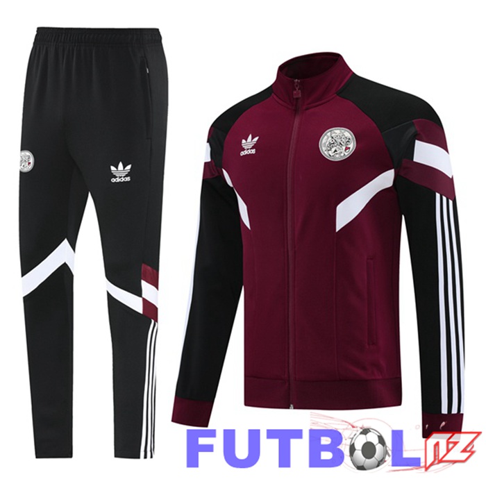 Chandal Equipos De Futbol - Chaqueta AFC Ajax Rojo 2025/2026