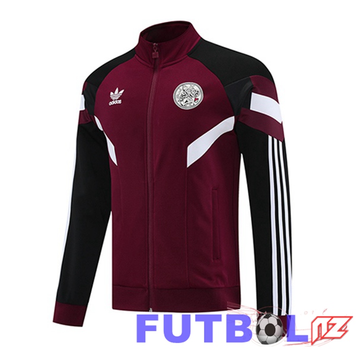 Chaquetas Futbol AFC Ajax Rojo 2025/2026 Chaquetas Futbol AFC Ajax Rojo 2025/2026