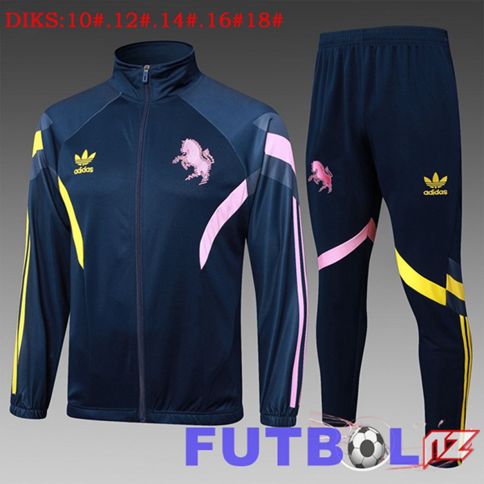 Chandal Equipos De Futbol - Chaqueta Juventus Ninos Azul Real 2025/2026