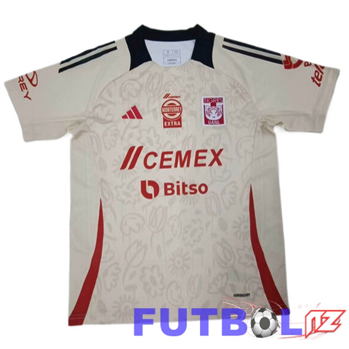 Camisetas De Futbol Tigres UANL Edición Especial Beige 2024/2025