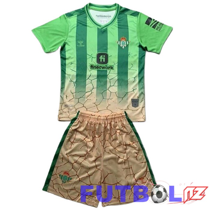 Camisetas De Futbol Real Betis Ninos Edición Especial Verde 2024/2025