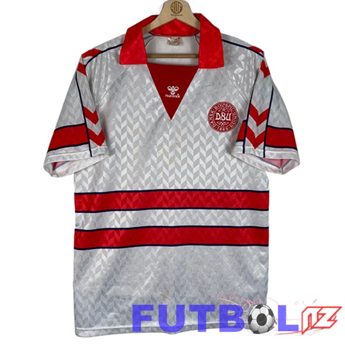 Camisetas De Futbol Dinamarca Retro Segunda 1988