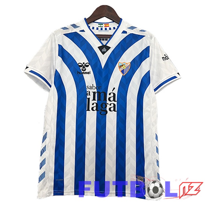 Camisetas De Futbol Malaga Edición Especial Blanco/Azul 2024/2025
