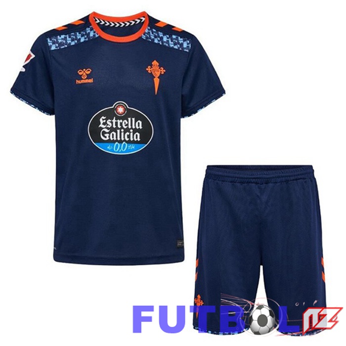 Camisetas De Futbol Celta Vigo Ninos Segunda Azul 2024/2025