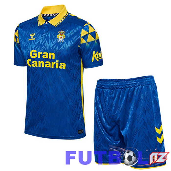 Camisetas De Futbol UD Las Palmas Ninos Segunda Azul 2024/2025