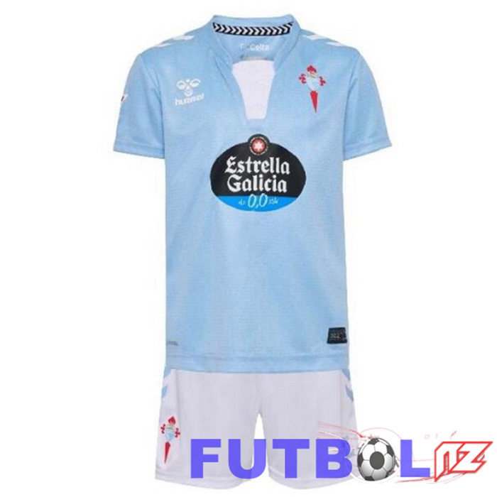 Camisetas De Futbol Celta Vigo Ninos Primera Azul 2024/2025