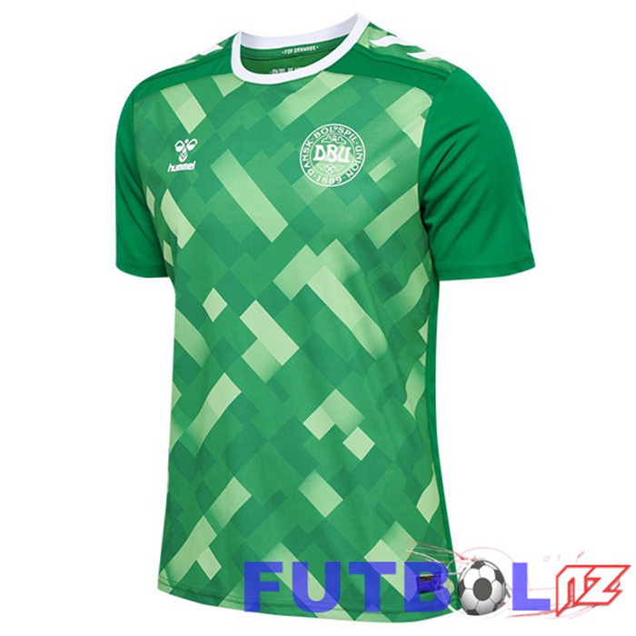 Camiseta Nacional Dinamarca Portero Verde 2024/2025