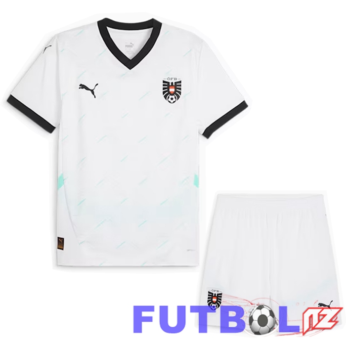 Camisetas De Futbol Austria Segunda + Cortos 2024/2025