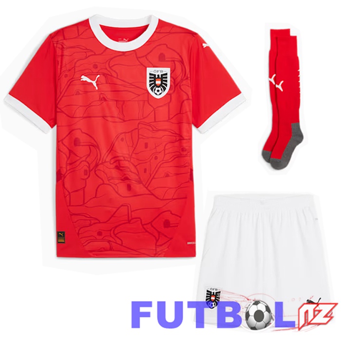Camisetas De Futbol Austria Primera (Cortoss + Calcetines) 2024/2025