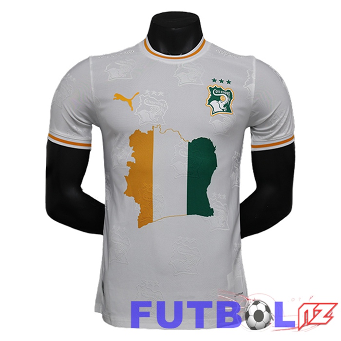 Camiseta Nacional Cote d'Ivoire Edición Especial Blanco 2024/2025