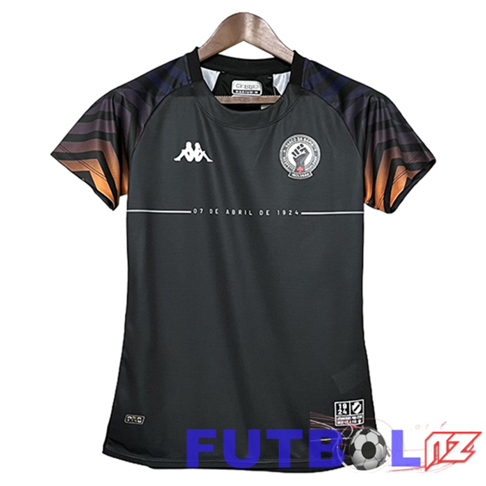 Camisetas De Futbol CR Vasco Da Gama Mujer Edición Especial Negro 2024/2025