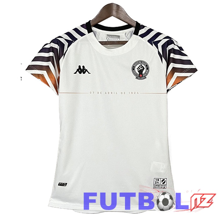 Camisetas De Futbol CR Vasco Da Gama Mujer Edición Especial Blanco 2024/2025