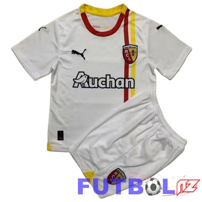 Camisetas De Futbol RC Lens Ninos Primera 2023/2024