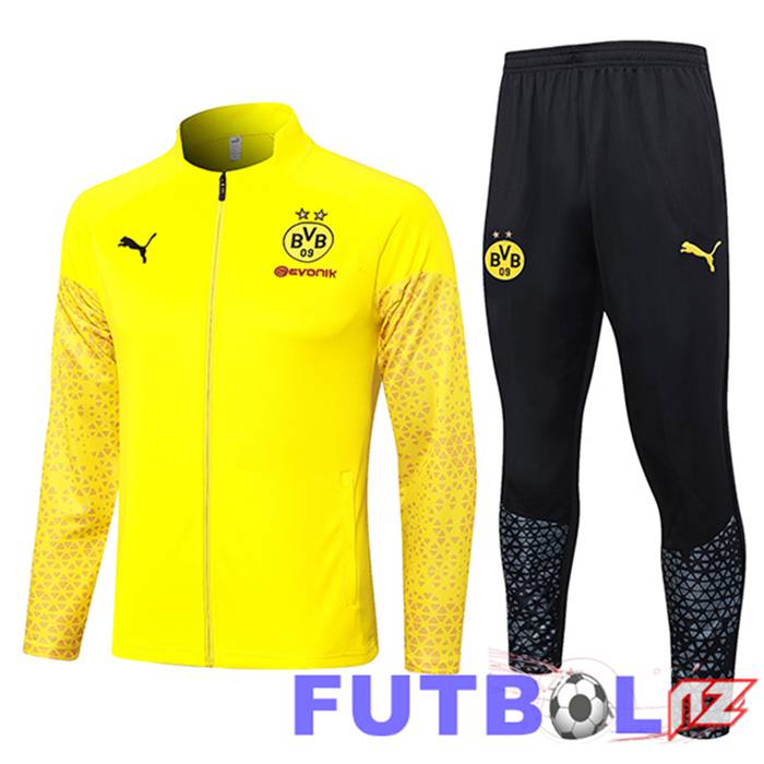 Chandal Equipos De Futbol - Chaqueta Dortmund Amarillo 2023/2024