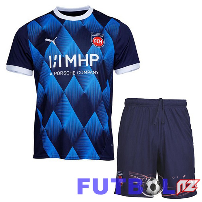 Camisetas De Futbol FC Heidenheim Ninos Segunda Azul 2024/2025