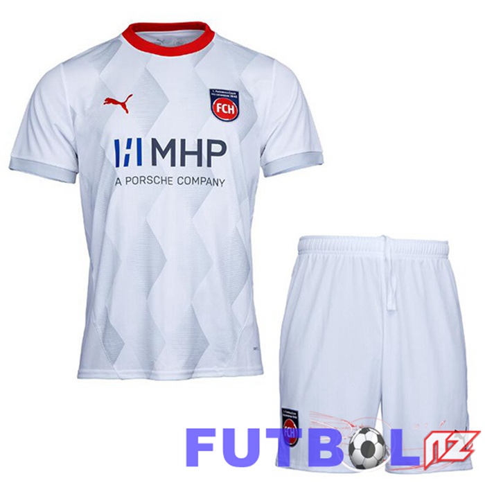 Camisetas De Futbol FC Heidenheim Ninos Tercera Blanco 2024/2025