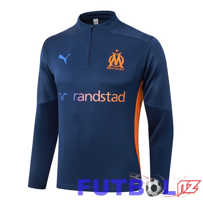 Sudadera De Entrenamiento Marsella OM Azul Real 2024/2025