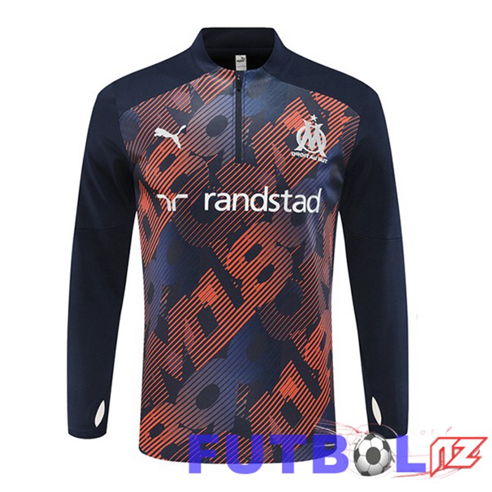 Sudadera De Entrenamiento Marsella OM Azul Real 2024/2025