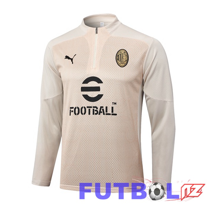 Sudadera De Entrenamiento AC Milan Amarillo 2024/2025
