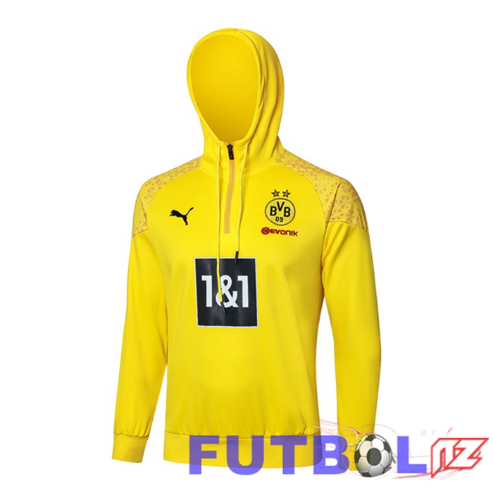 Sudadera Con Capucha Dortmund BVB Amarillo 2024/2025