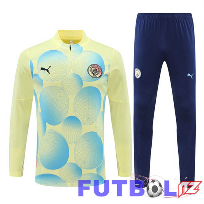 Chandal Equipos De Futbol Manchester City Amarillo 2024/2025