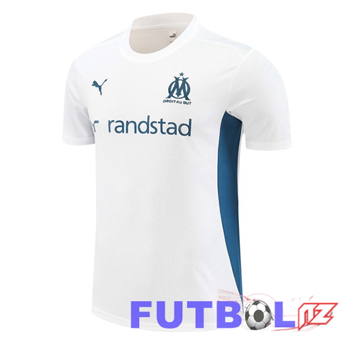 Camiseta Entrenamiento Marsella OM Blanco 2024/2025