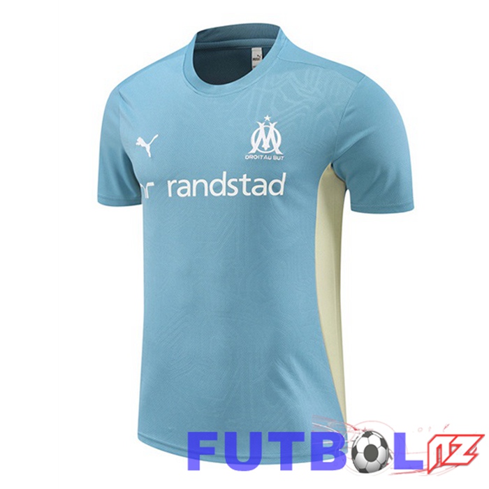 Camiseta Entrenamiento Marsella OM Azul 2024/2025