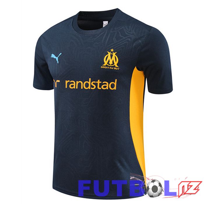 Camiseta Entrenamiento Marsella OM Azul Real 2024/2025