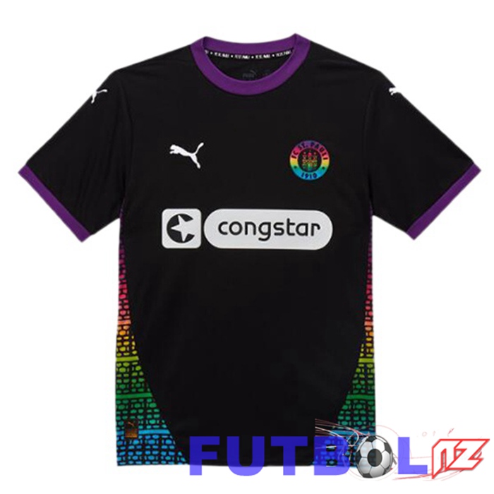 Camisetas De Futbol FC St. Pauli Tercera Negro 2024/2025