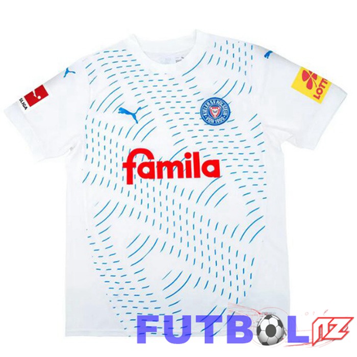 Camisetas De Futbol Holstein Kiel Segunda Blanco 2024/2025