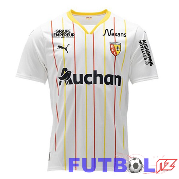 Camisetas De Futbol RC Lens Tercera Blanco 2024/2025