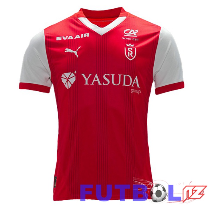 Camisetas De Futbol Stade De Reims Primera Rojo 2024/2025