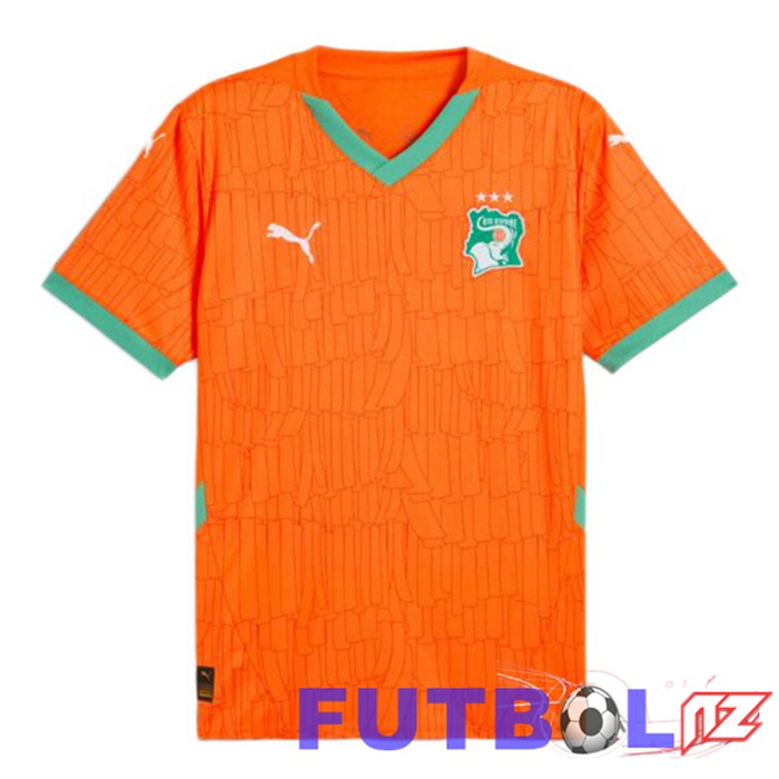 Camisetas De Futbol Equipe De Costa De Marfil Primera Naranja 2024/2025