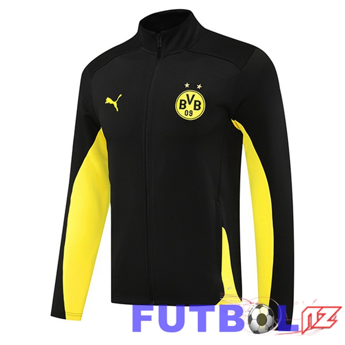 Chaquetas Futbol Dortmund BVB Negro 2024/2025