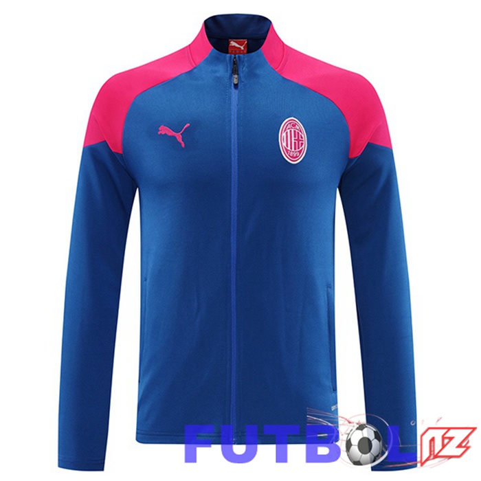 Chaquetas Futbol AC Milan Azul 2024/2025