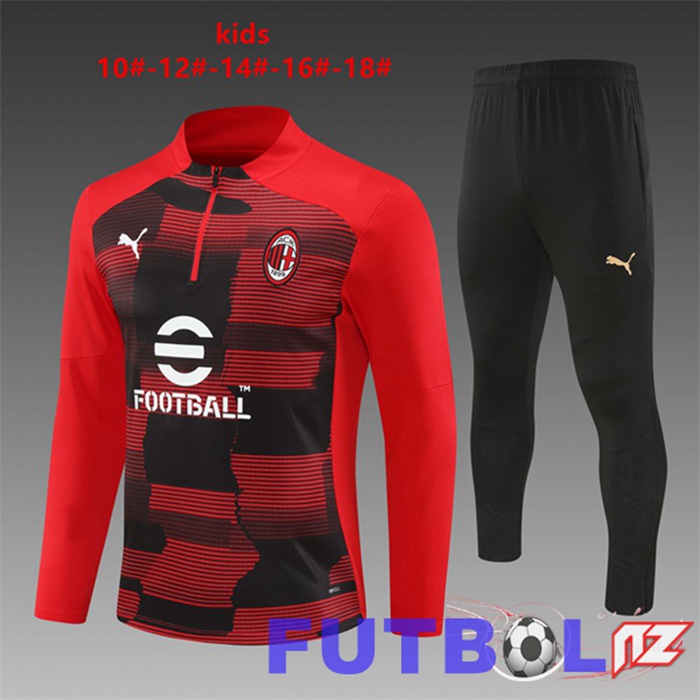 Chandal Equipos De Futbol AC Milan Ninos Rojo 2024/2025