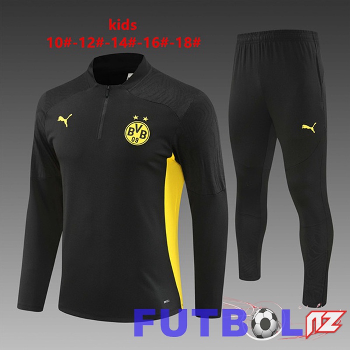 Chandal Equipos De Futbol Dortmund BVB Ninos Negro 2024/2025