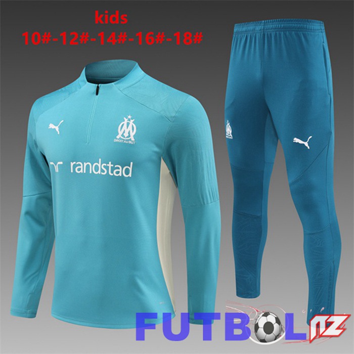 Chandal Equipos De Futbol Marsella OM Ninos Azul 2024/2025