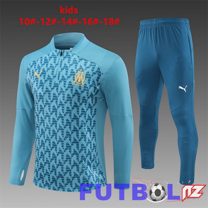 Chandal Equipos De Futbol Marsella OM Ninos Azul 2024/2025
