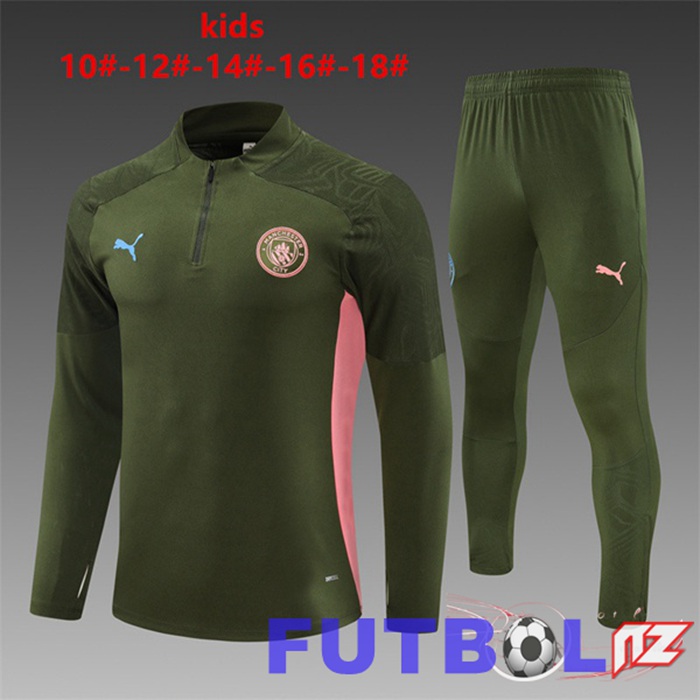 Chandal Equipos De Futbol Manchester City Ninos Verde 2024/2025