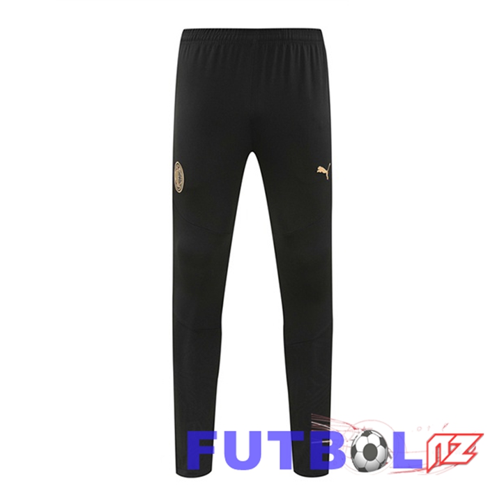 Pantalon Entrenamiento AC Milan Negro 2024/2025